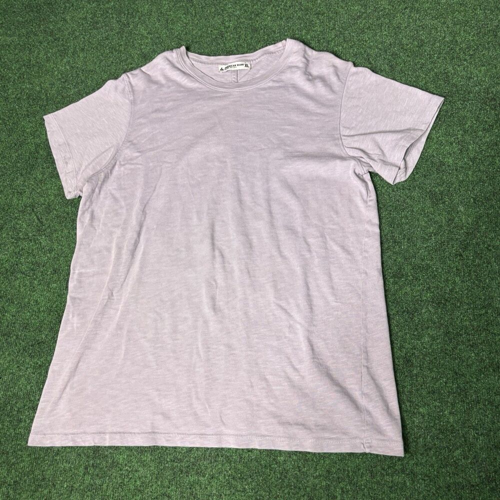 American Giant XL Made in USA Supima Cotton Blank Gray T-Shirt Tee